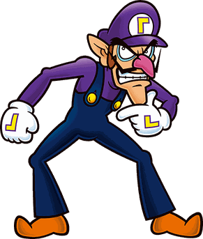 Waluigi - Super Mario Bros